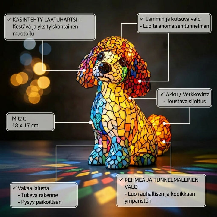 Villakoiran sulava viehätys